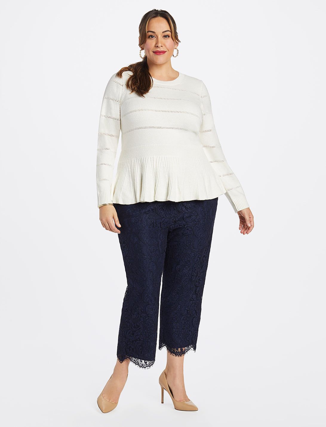 Pull On Lace Pant sold by Draper James product image thumbnail 2