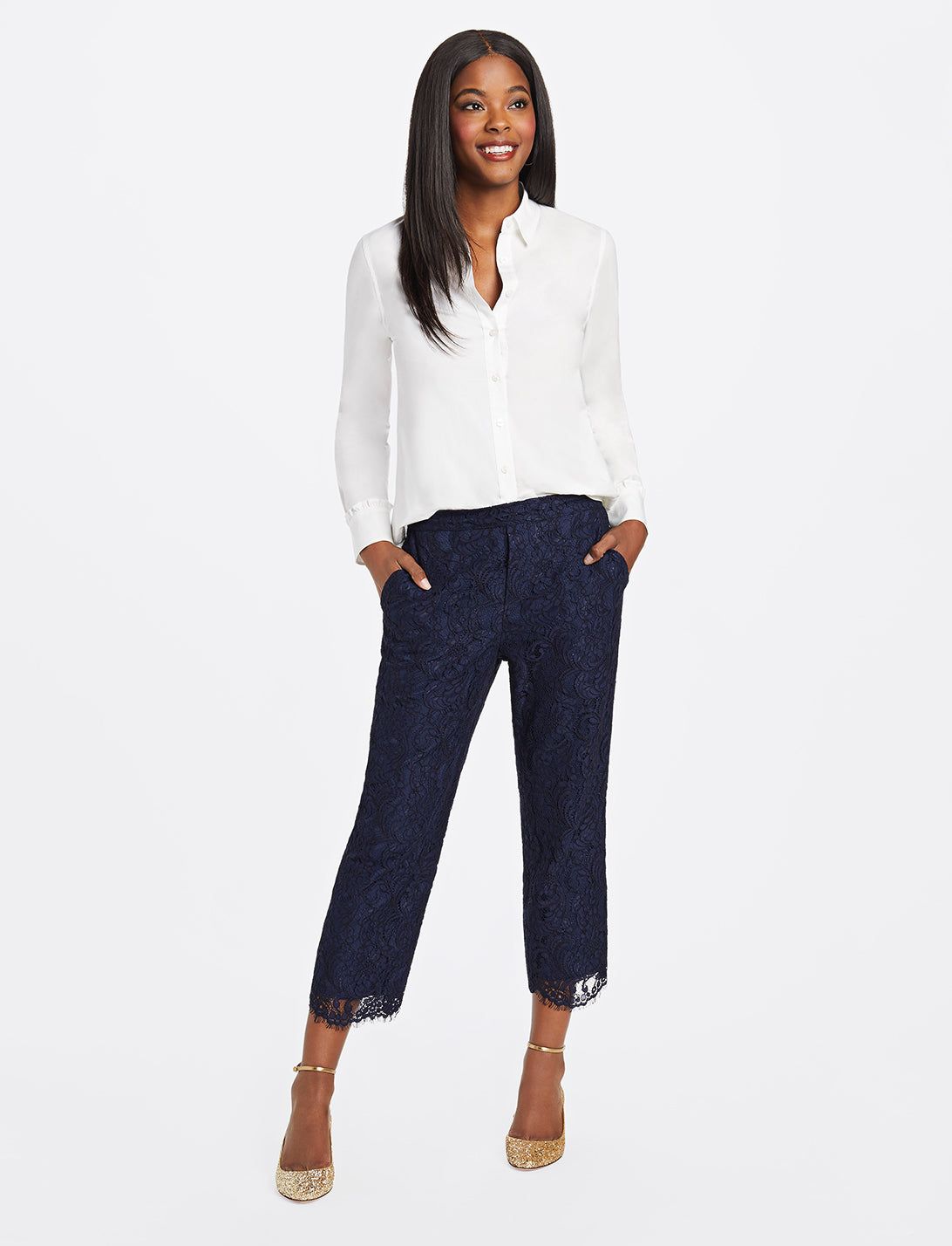 Pull On Lace Pant sold by Draper James