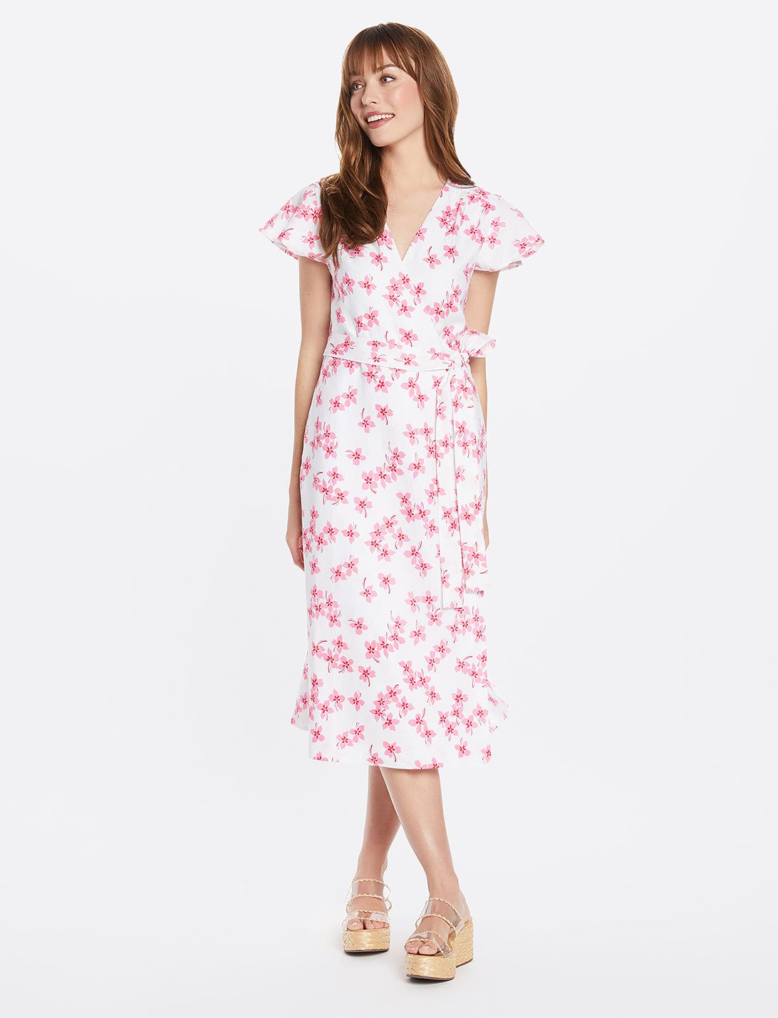 Midi Wrap Dress sold by Draper James