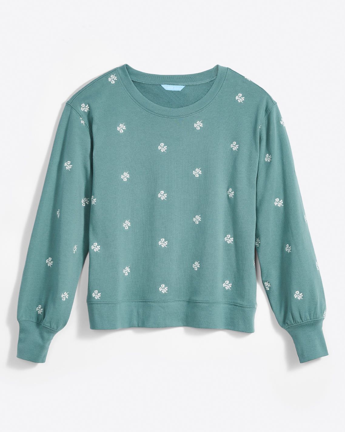 Gretchen Sweatshirt in Embroidered Viola sold by Draper James product image thumbnail 2