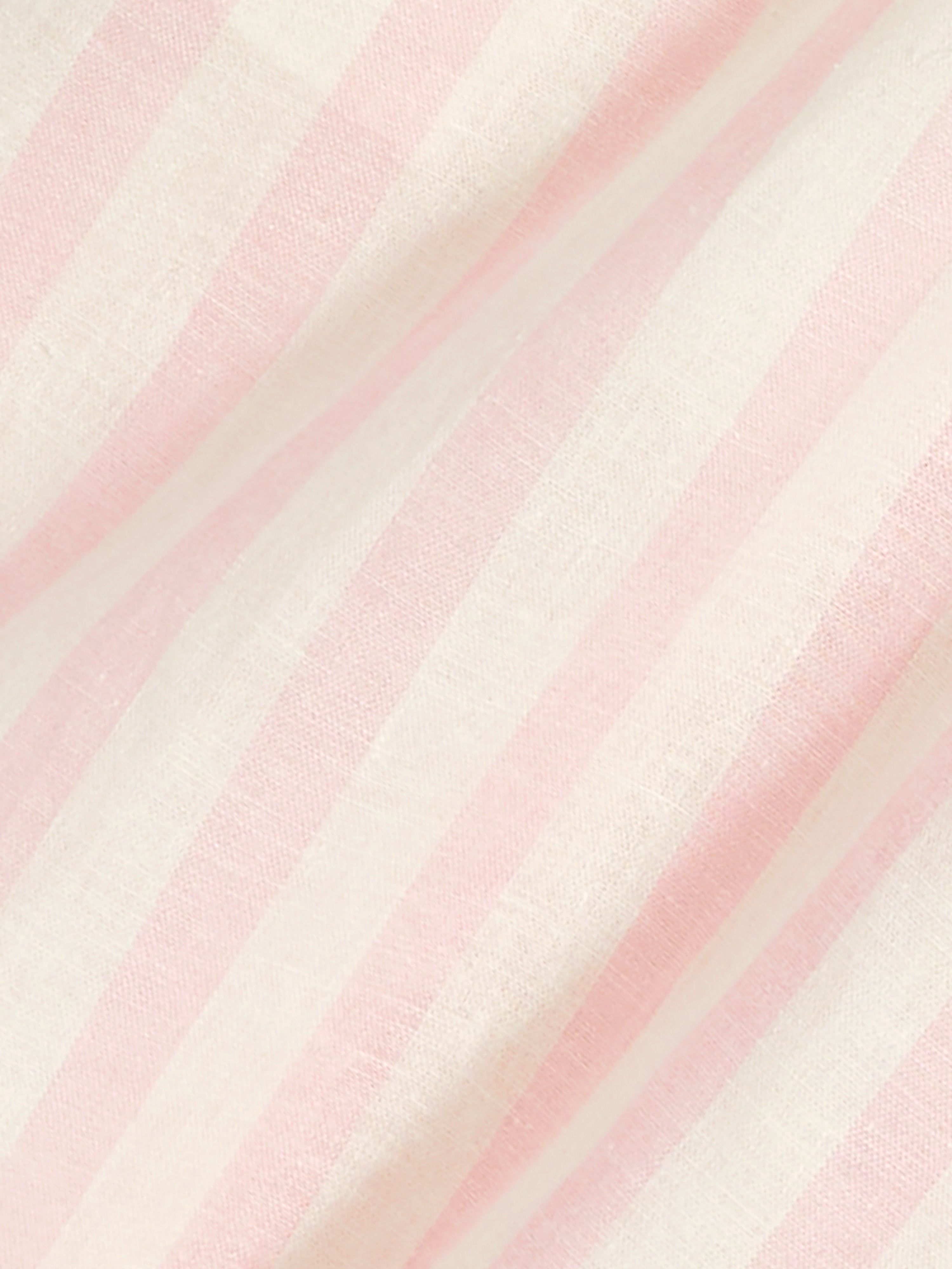 Maddie Babydoll Dress in Pink Cabana Stripe sold by Draper James product image thumbnail 4