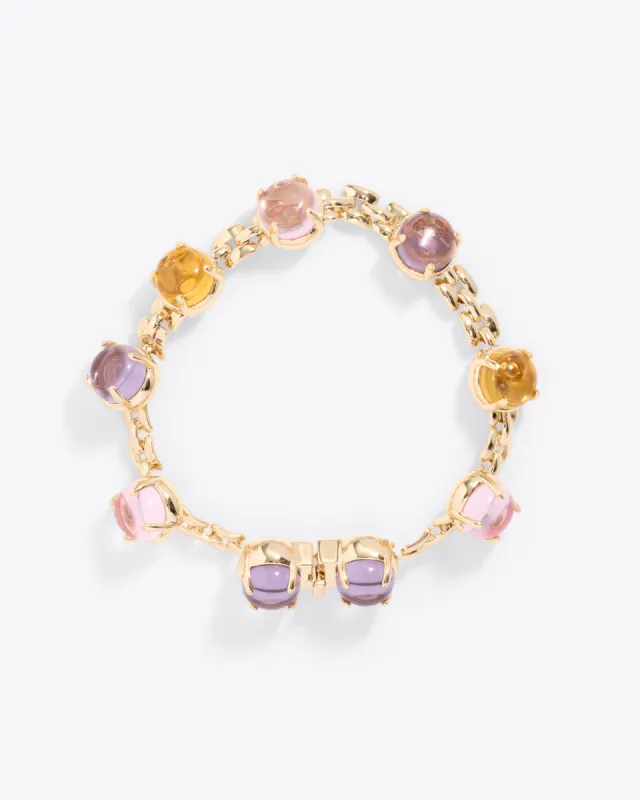 Multi Flat Chain Bracelet sold by Draper James