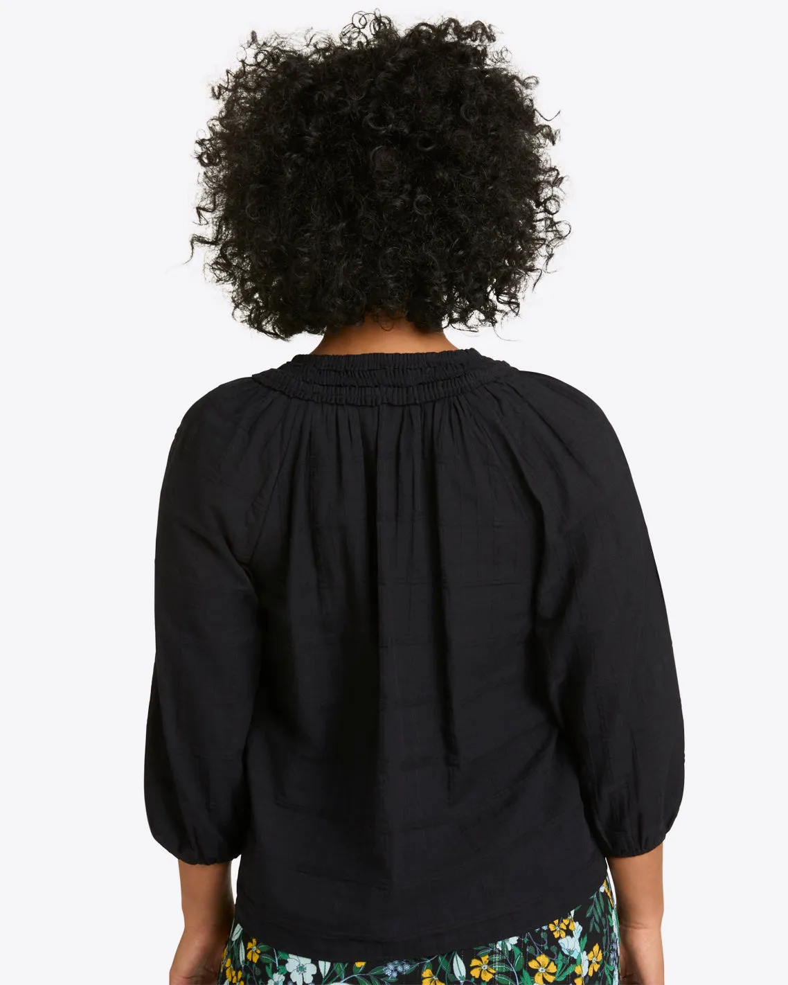 Aubrie Top in Pane Plaid sold by Draper James product image thumbnail 3