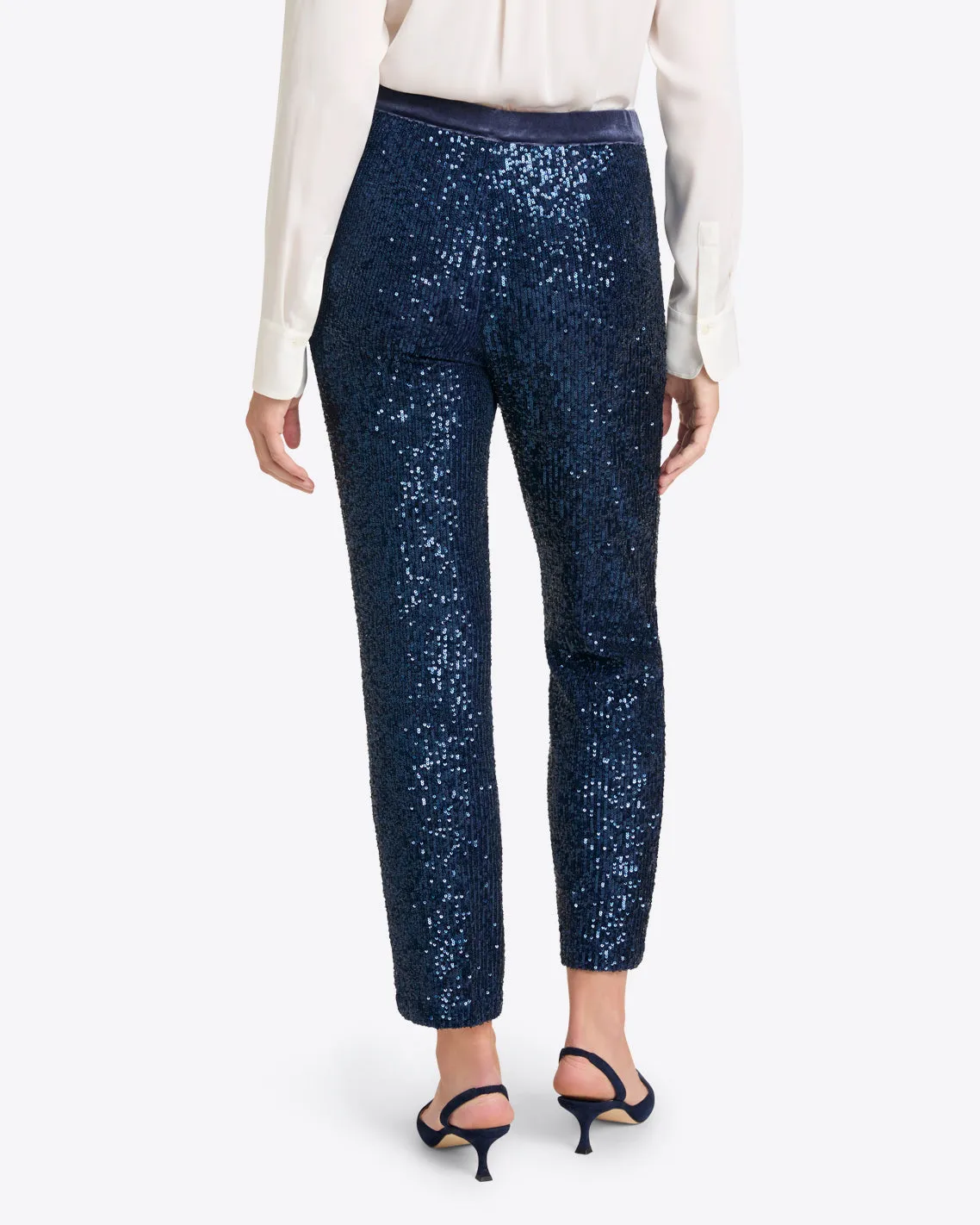 Pull on Pants in Sequins sold by Draper James product image thumbnail 4
