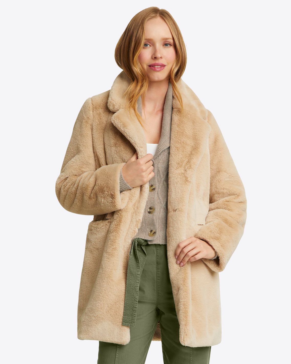 Teddy Coat sold by Draper James