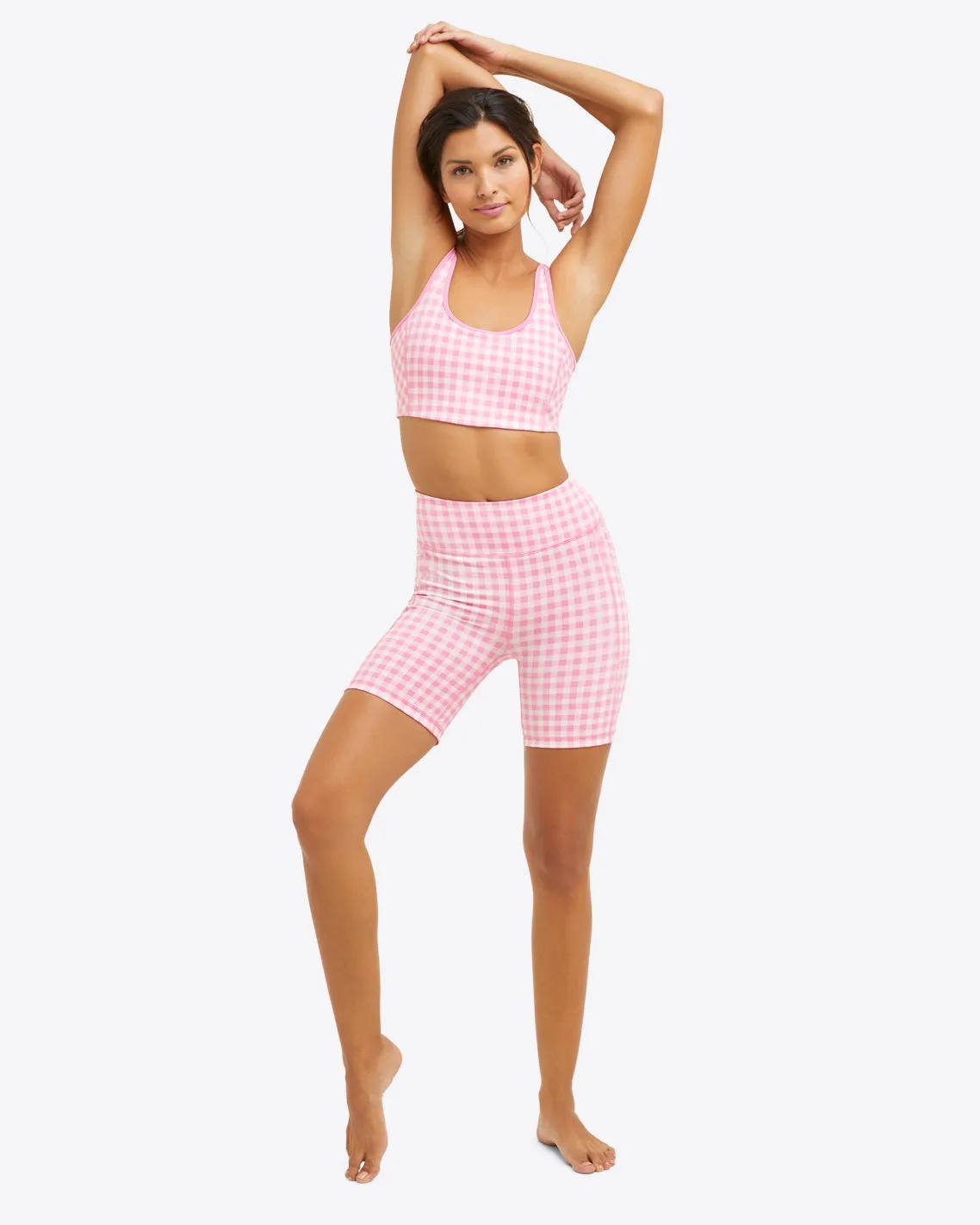 Bike Shorts in Pink Gingham sold by Draper James product image thumbnail 3