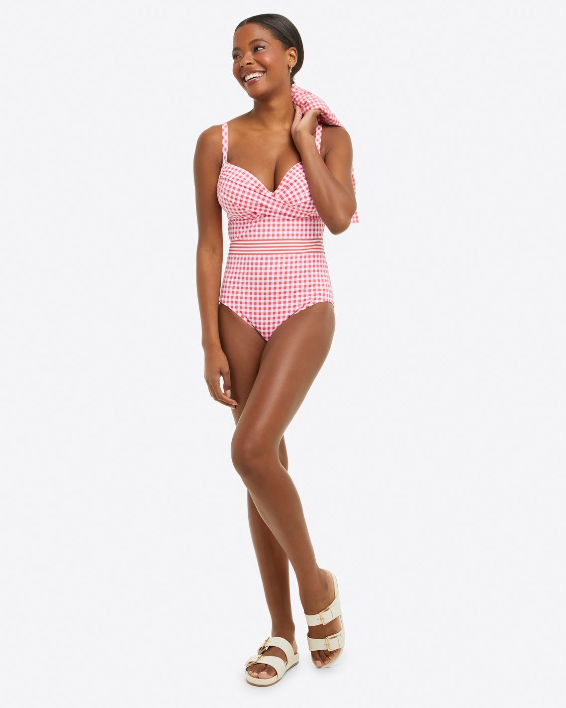 Draped One Piece Swimsuit sold by Draper James product image thumbnail 10
