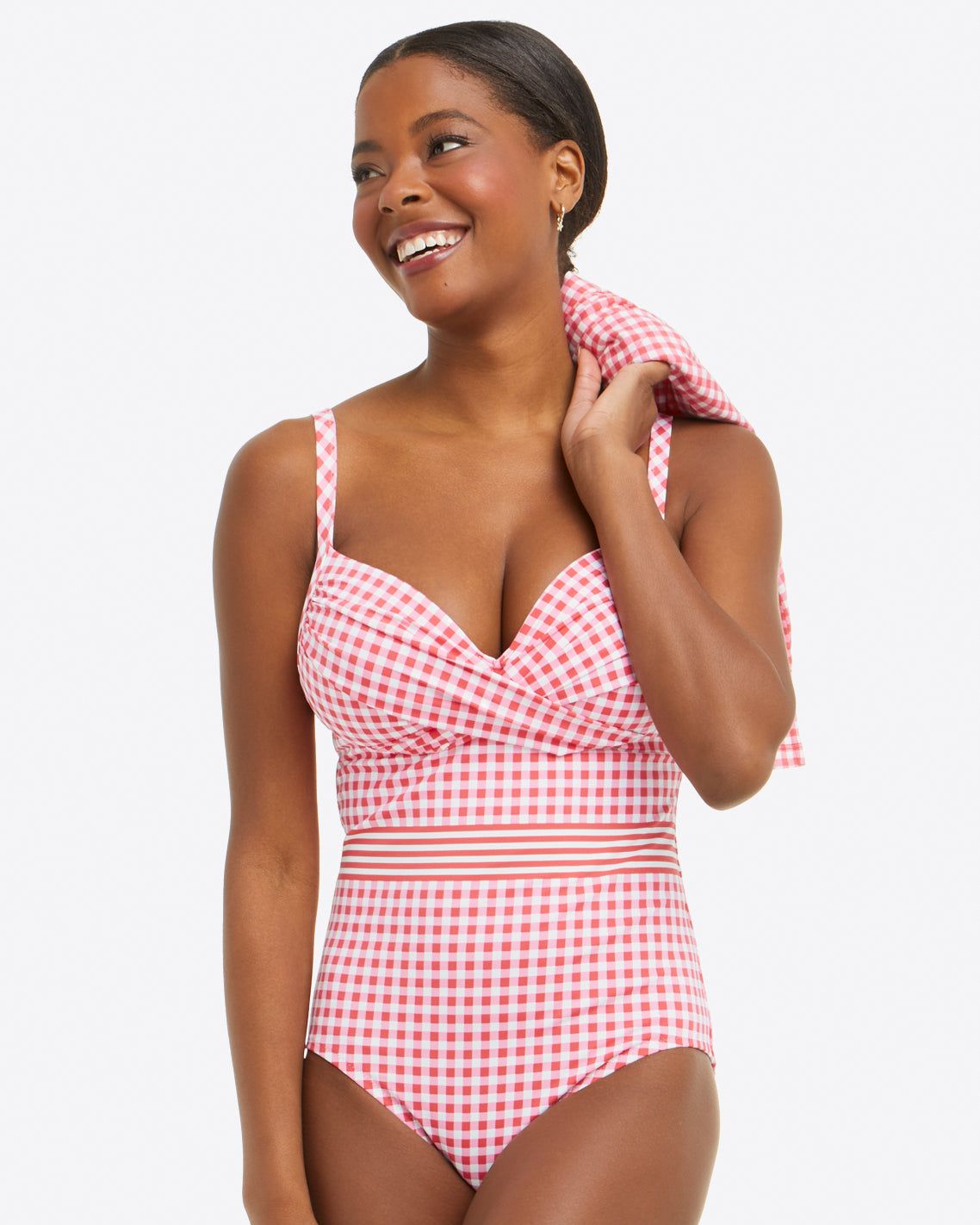 Draped One Piece Swimsuit sold by Draper James product image thumbnail 5