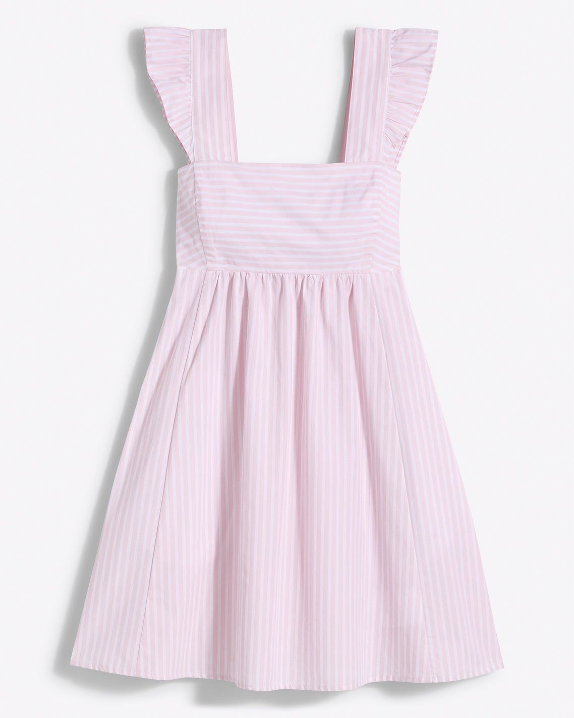 Maddie Babydoll Dress in Pink Stripe sold by Draper James product image thumbnail 2