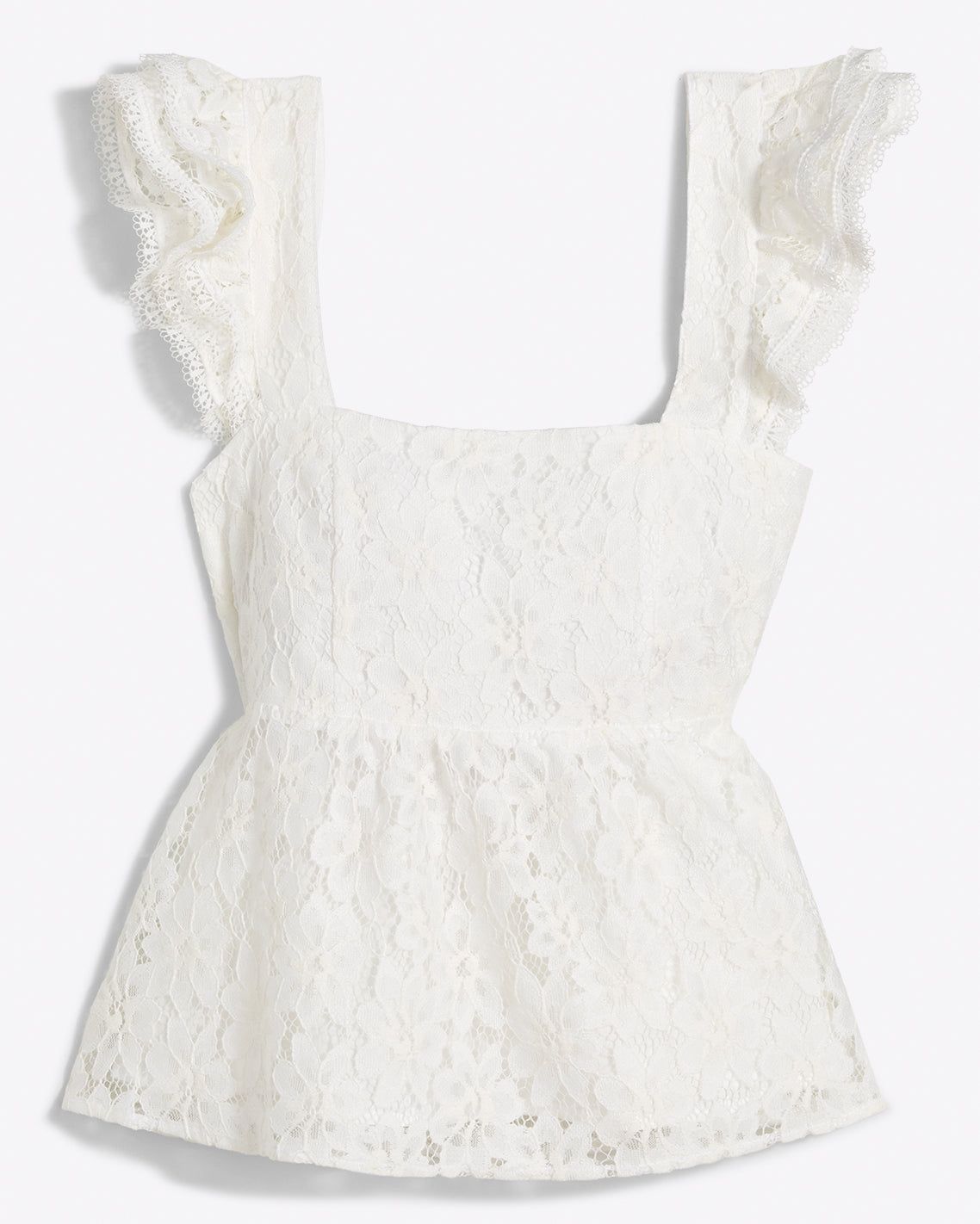 Melissa Babydoll Top in Lace sold by Draper James product image thumbnail 2
