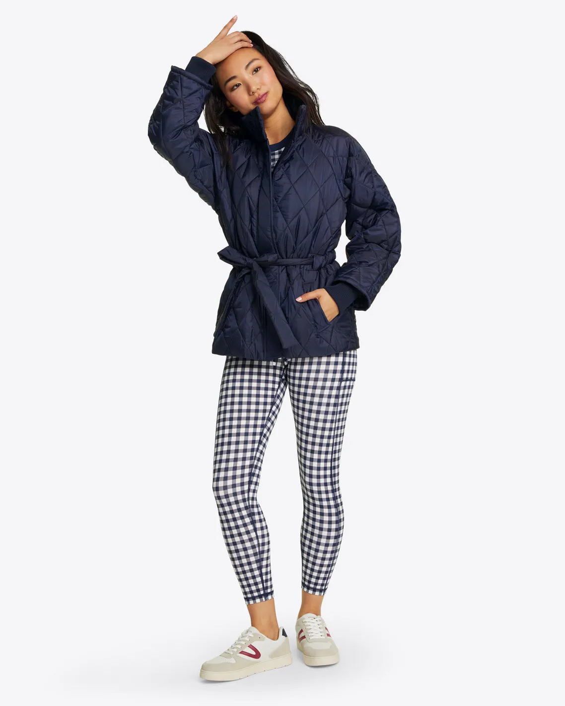 Quilted Puffer Jacket sold by Draper James product image thumbnail 4