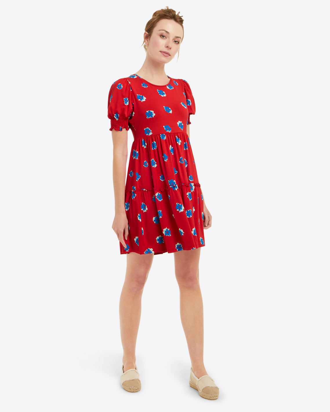 Lee Ann Dress in Aster Floral sold by Draper James product image thumbnail 3