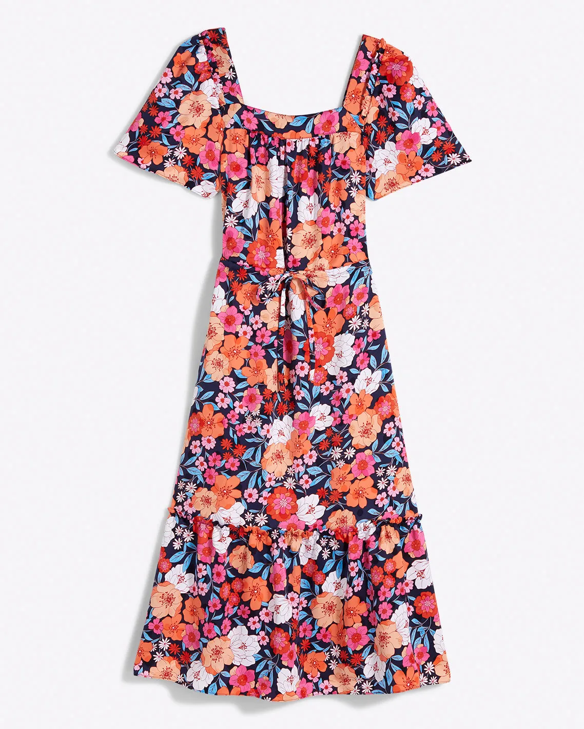Maren Midi Dress in Wildflower Bouquet sold by Draper James product image thumbnail 4