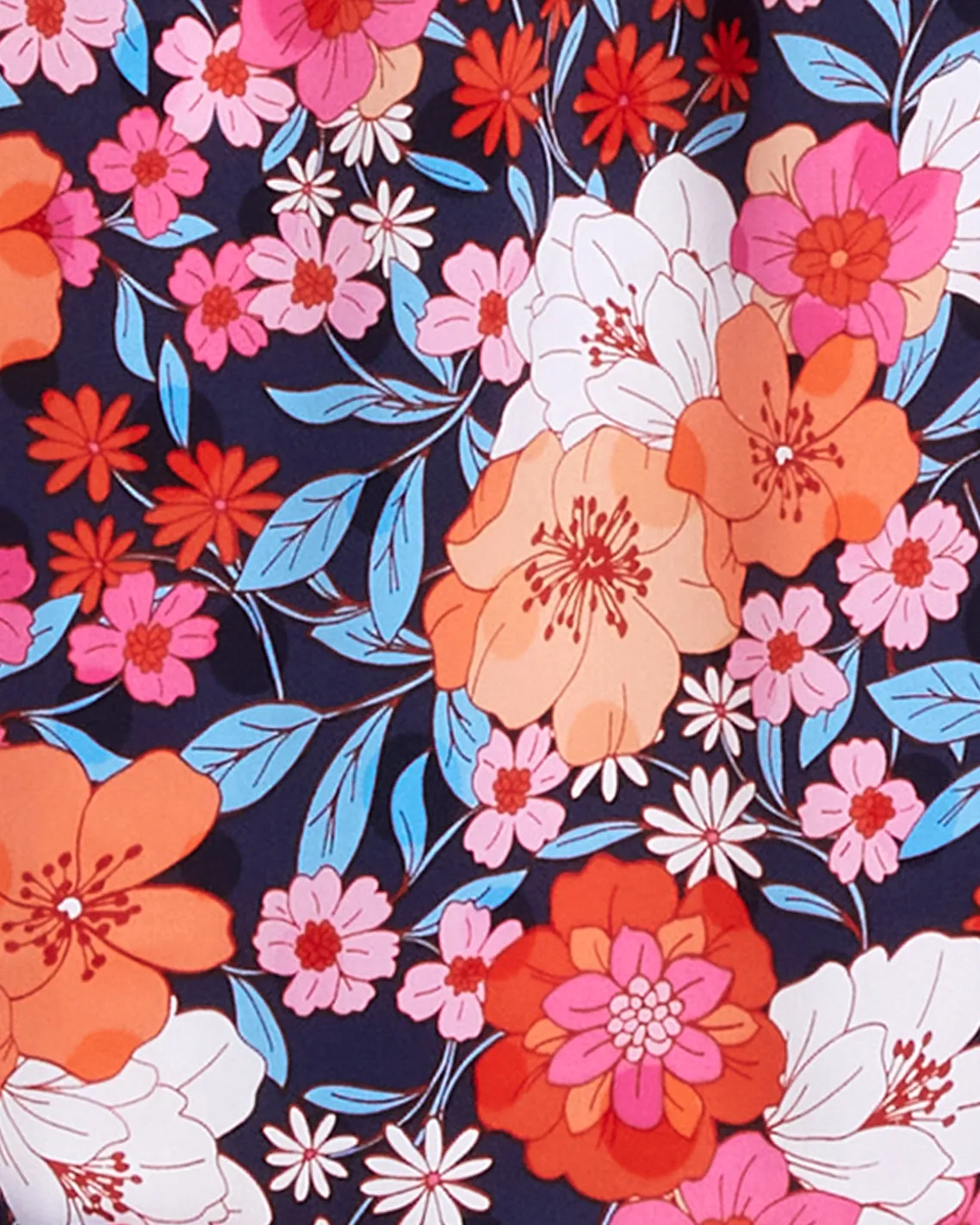 Maren Midi Dress in Wildflower Bouquet sold by Draper James product image thumbnail 5