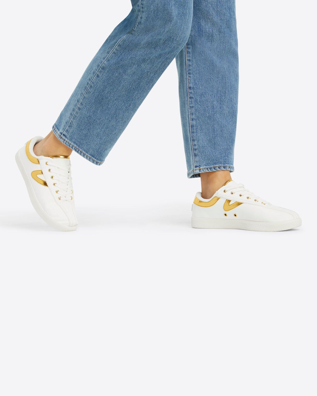 DJ x Tretorn Nylite Plus White Gold sold by Draper James product image thumbnail 5
