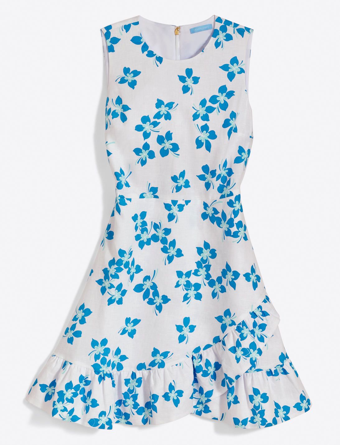 Faux Wrap Dress in Blue Orchid sold by Draper James product image thumbnail 2