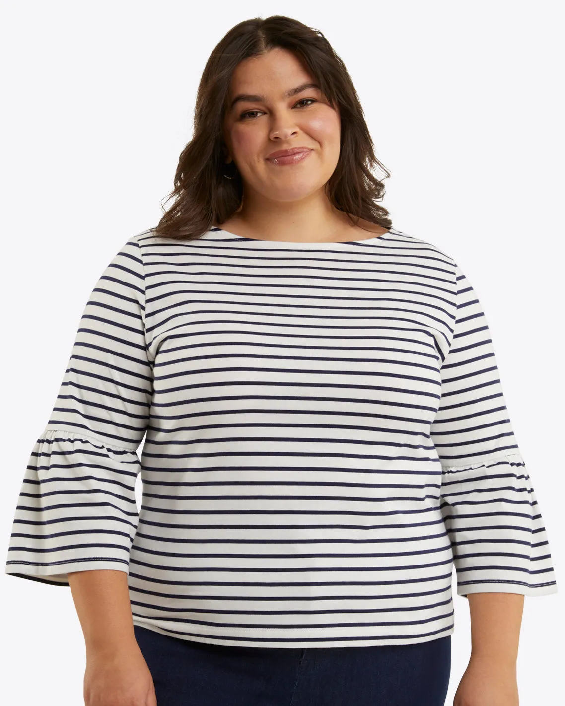 Corey Bell Sleeve Top in Cotton sold by Draper James product image thumbnail 4