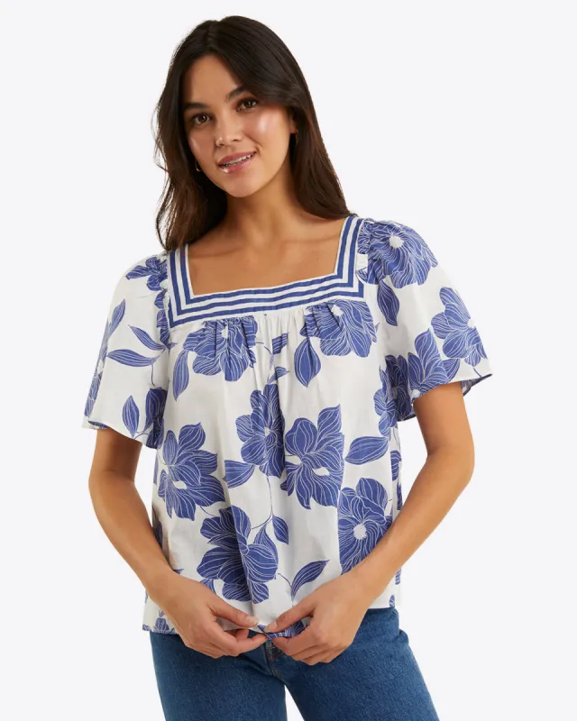 Maren Top sold by Draper James