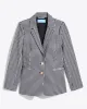 Gingham Blazer in Textured Gingham sold by Draper James
