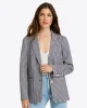 Gingham Blazer in Textured Gingham sold by Draper James