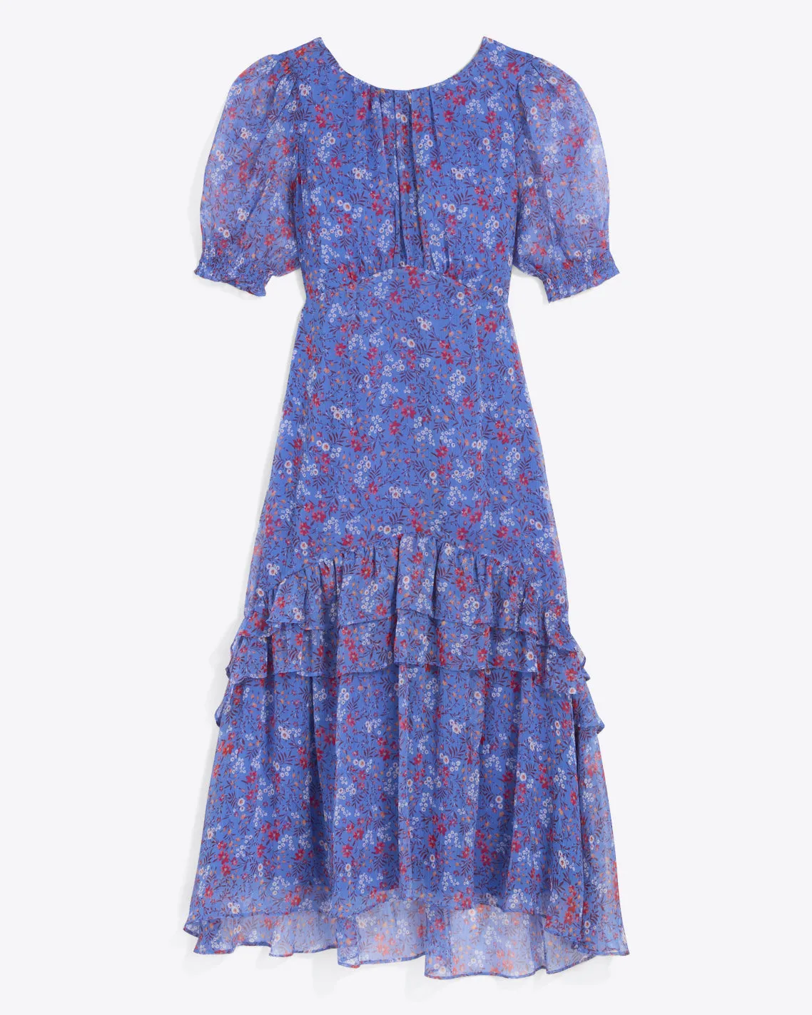 Ashley Midi Dress in Garden Posy sold by Draper James product image thumbnail 2