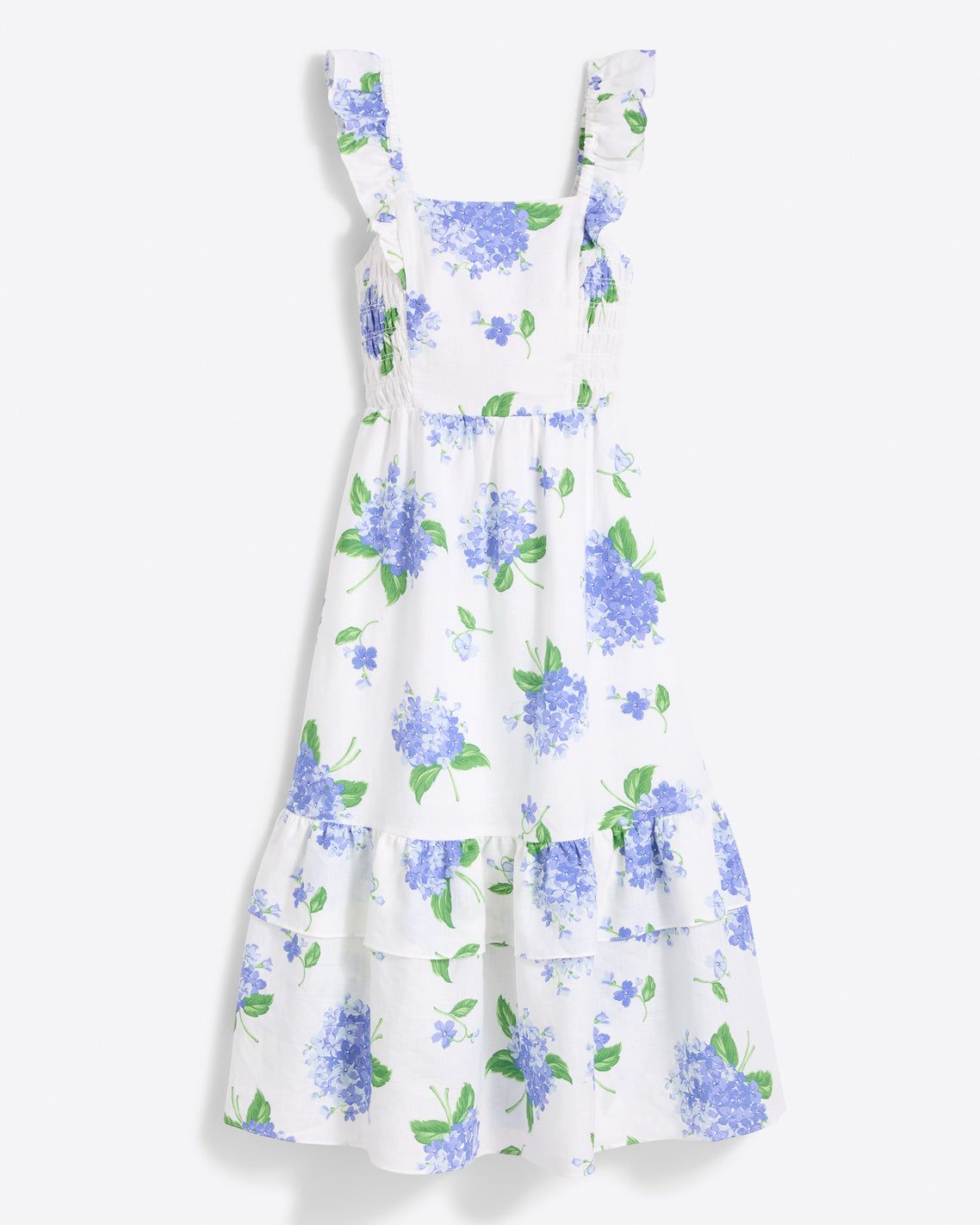 Carrie Midi Dress in Linen Hydrangea sold by Draper James product image thumbnail 2