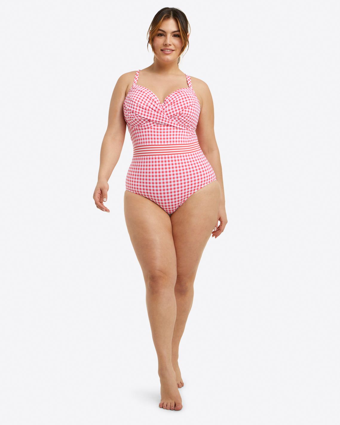 Draped One Piece Swimsuit sold by Draper James product image thumbnail 4