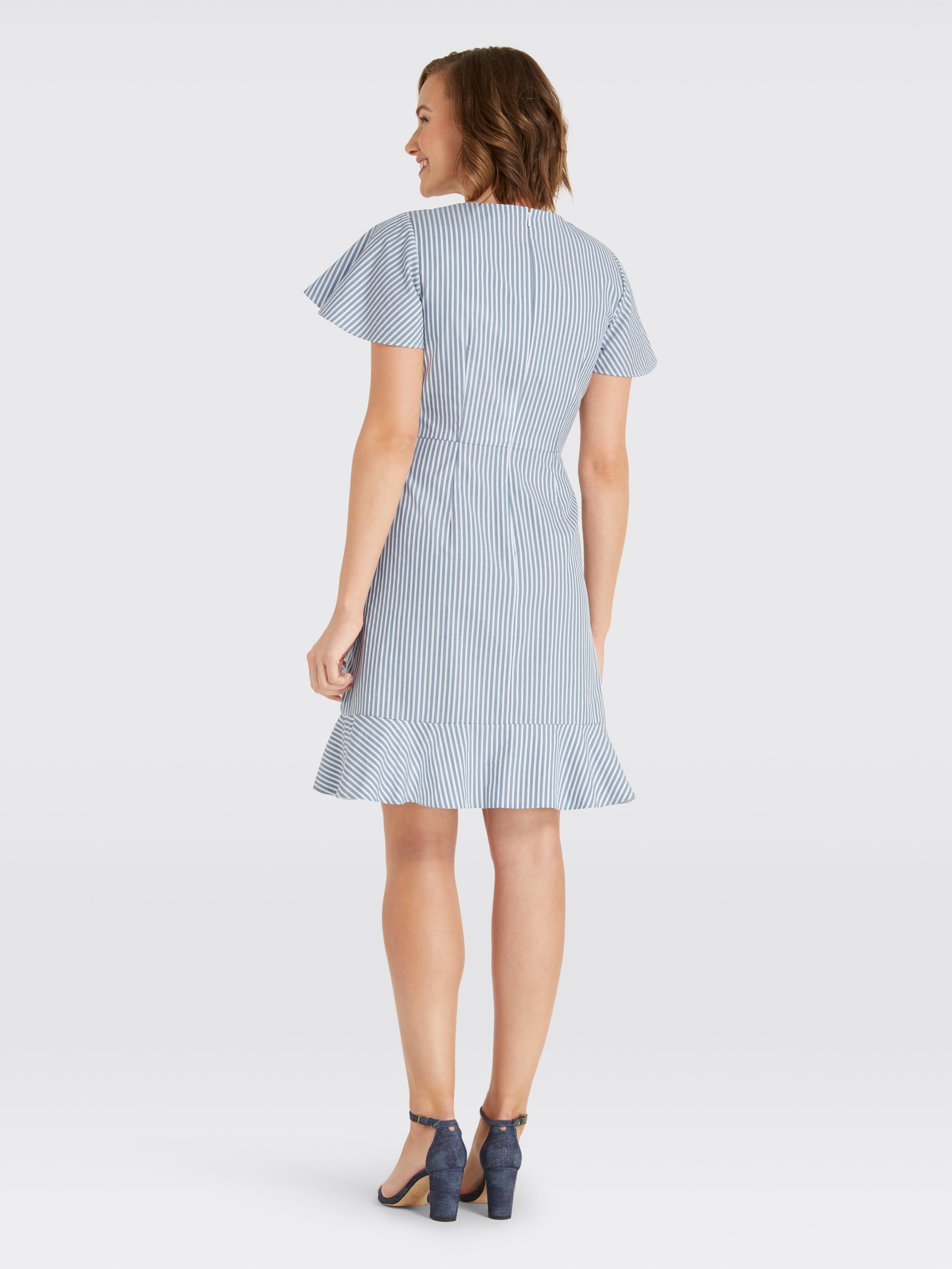 Embroidered Faux Wrap Dress sold by Draper James product image thumbnail 3