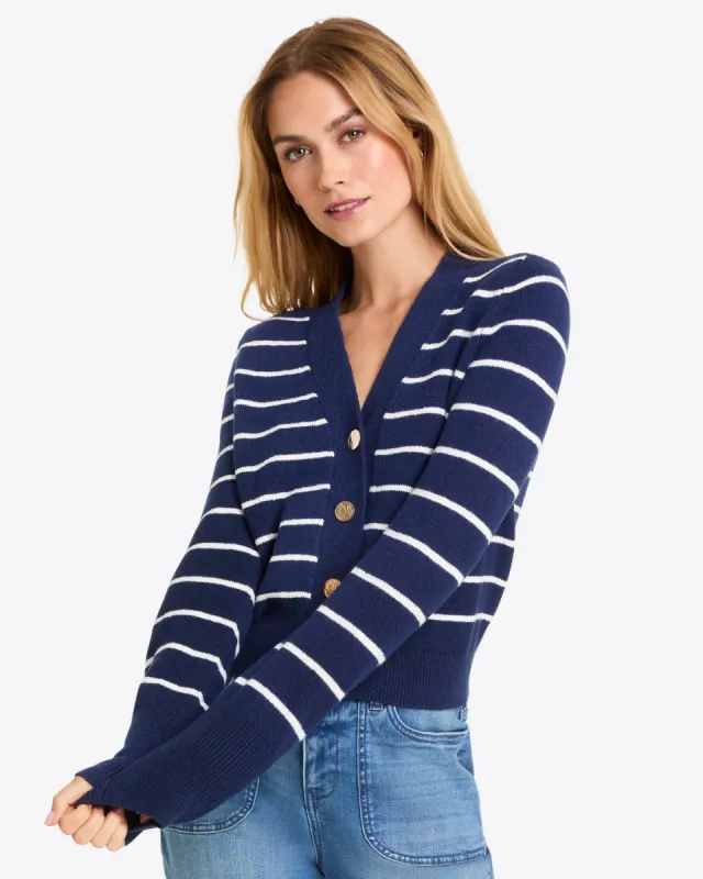 Varsity Cardigan sold by Draper James