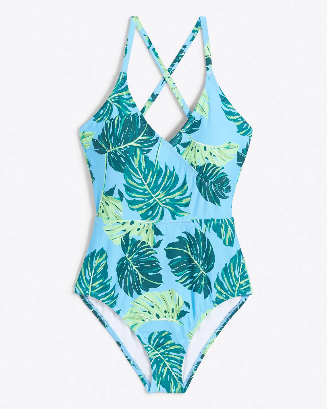 One Piece Swimsuit in Monstera Floral sold by Draper James product image thumbnail 2