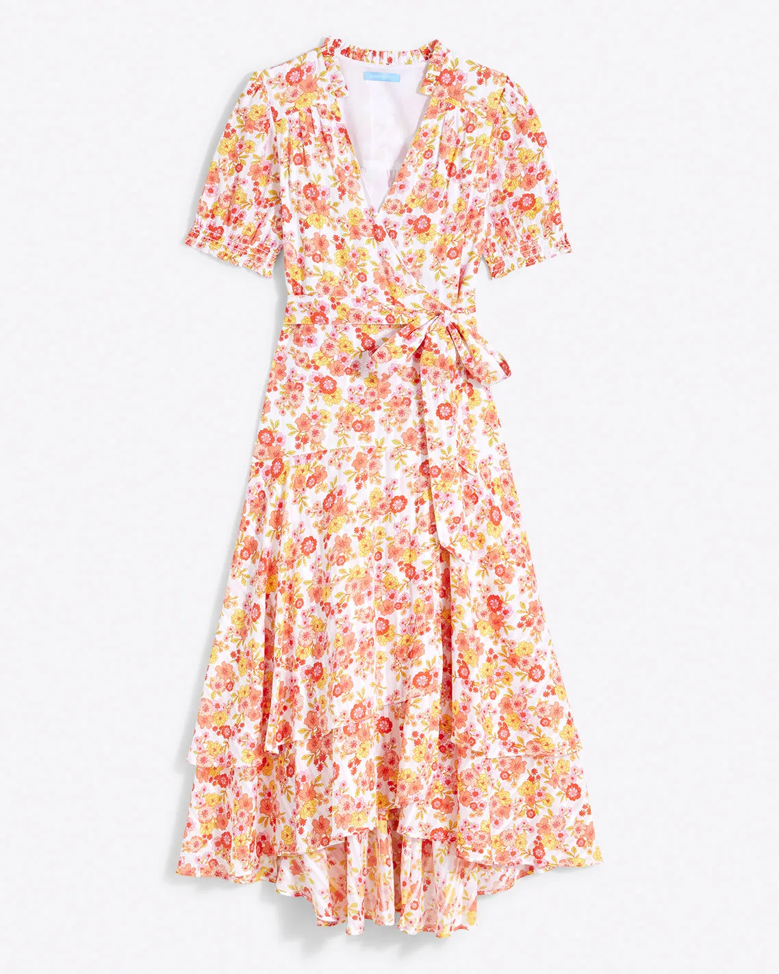 Naomi Wrap Dress in Field Blossom sold by Draper James product image thumbnail 3