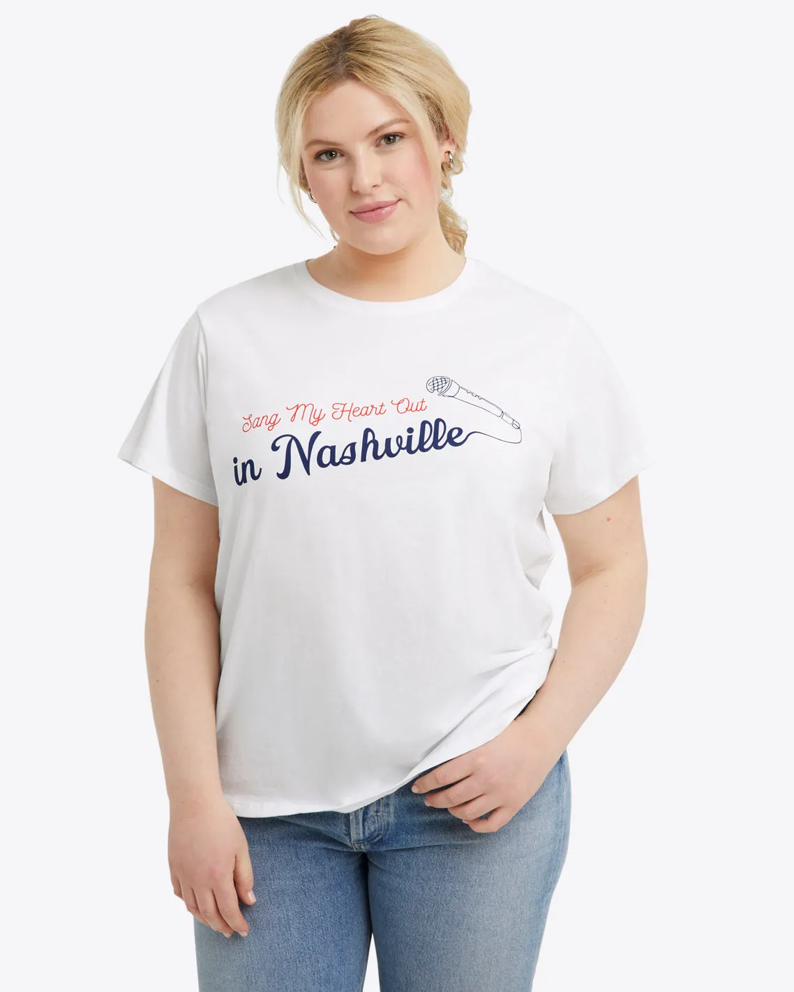 Sang My Heart Out in Nashville T-Shirt sold by Draper James product image thumbnail 4