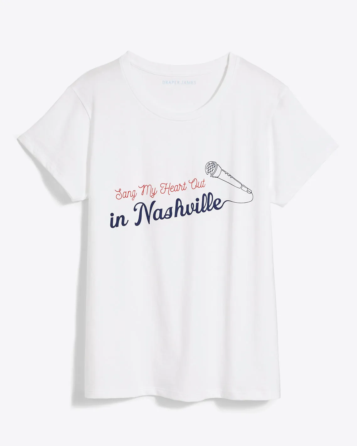 Sang My Heart Out in Nashville T-Shirt sold by Draper James product image thumbnail 2
