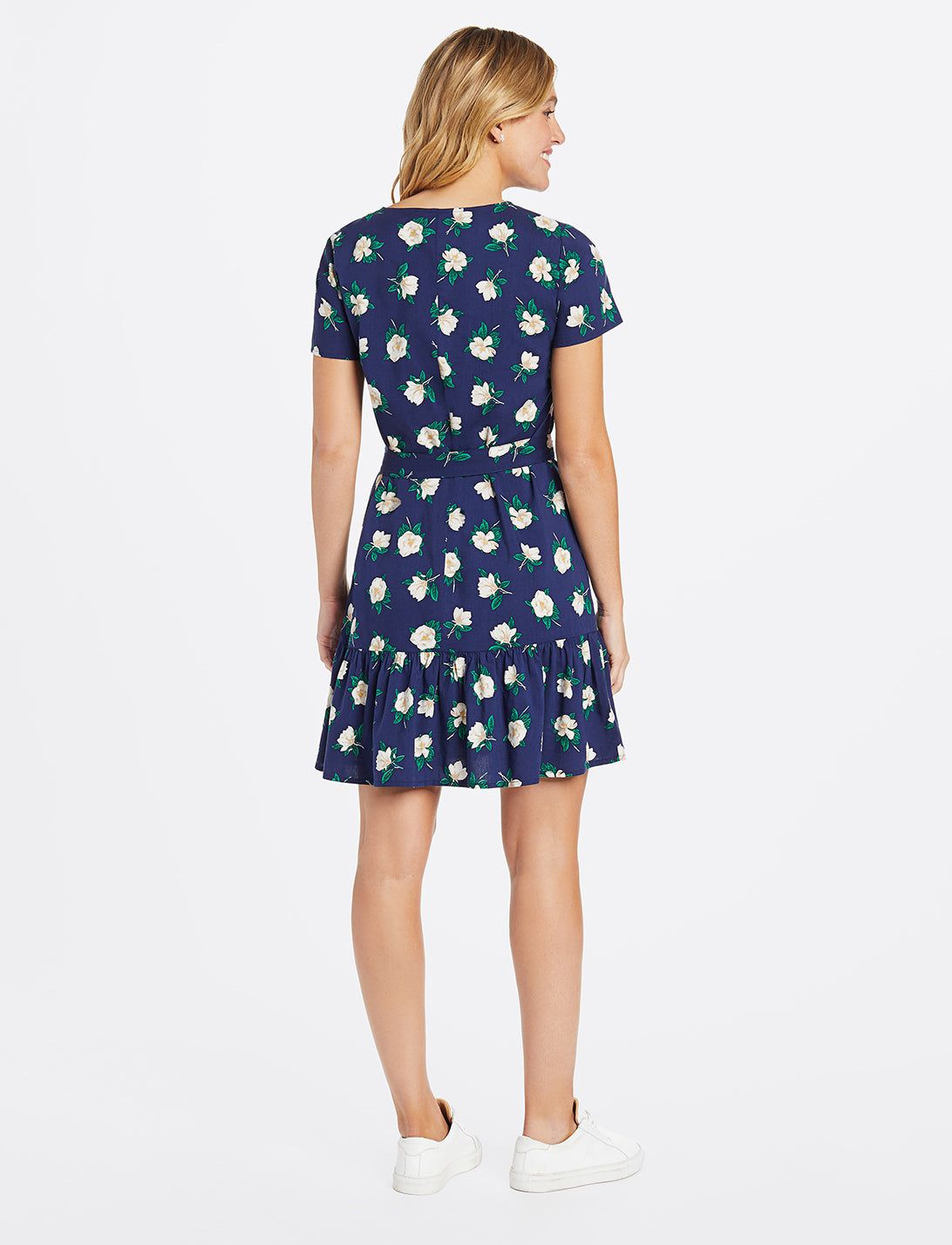 V-Neck Belted Shift Dress sold by Draper James product image thumbnail 6