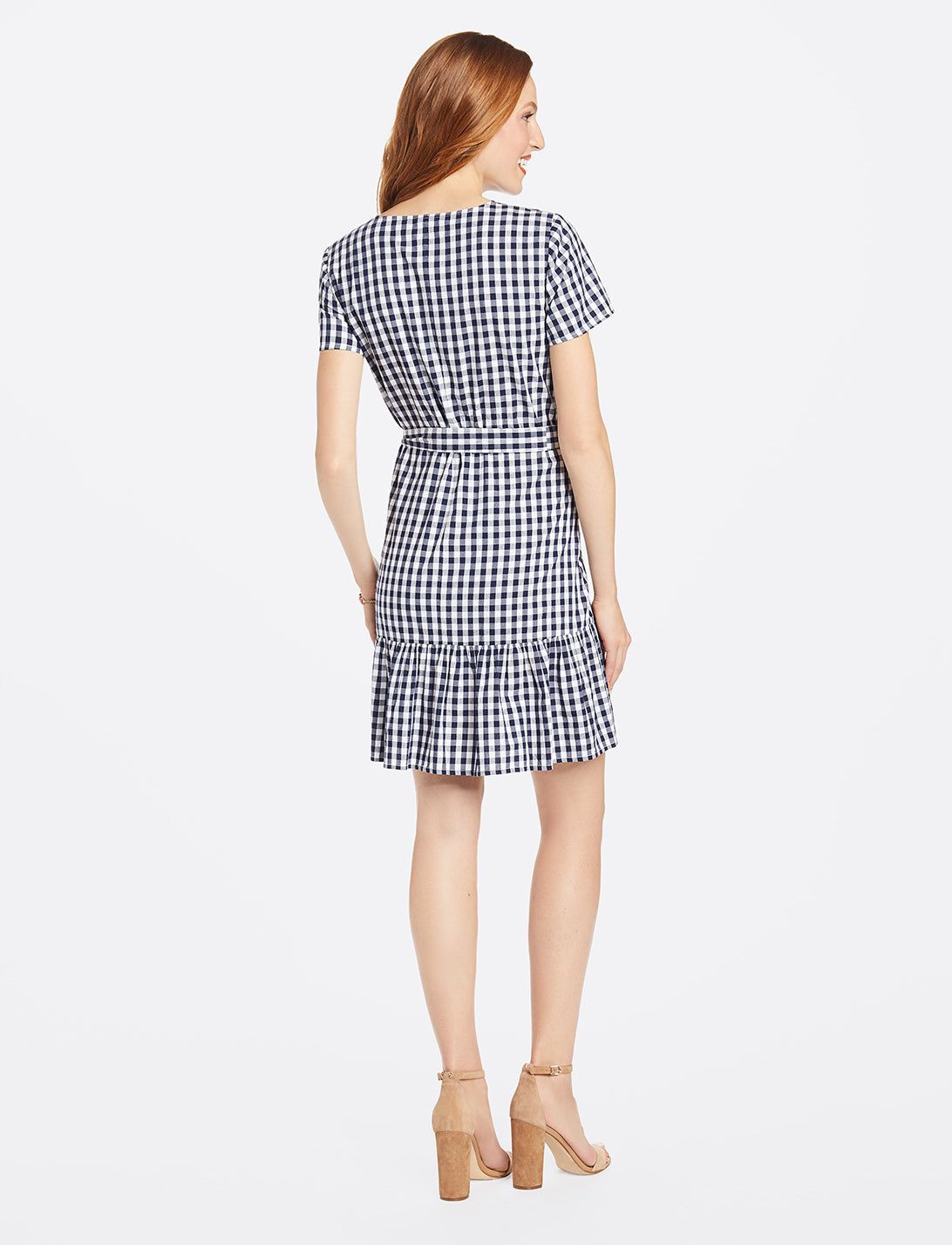 V-Neck Belted Shift Dress sold by Draper James product image thumbnail 3