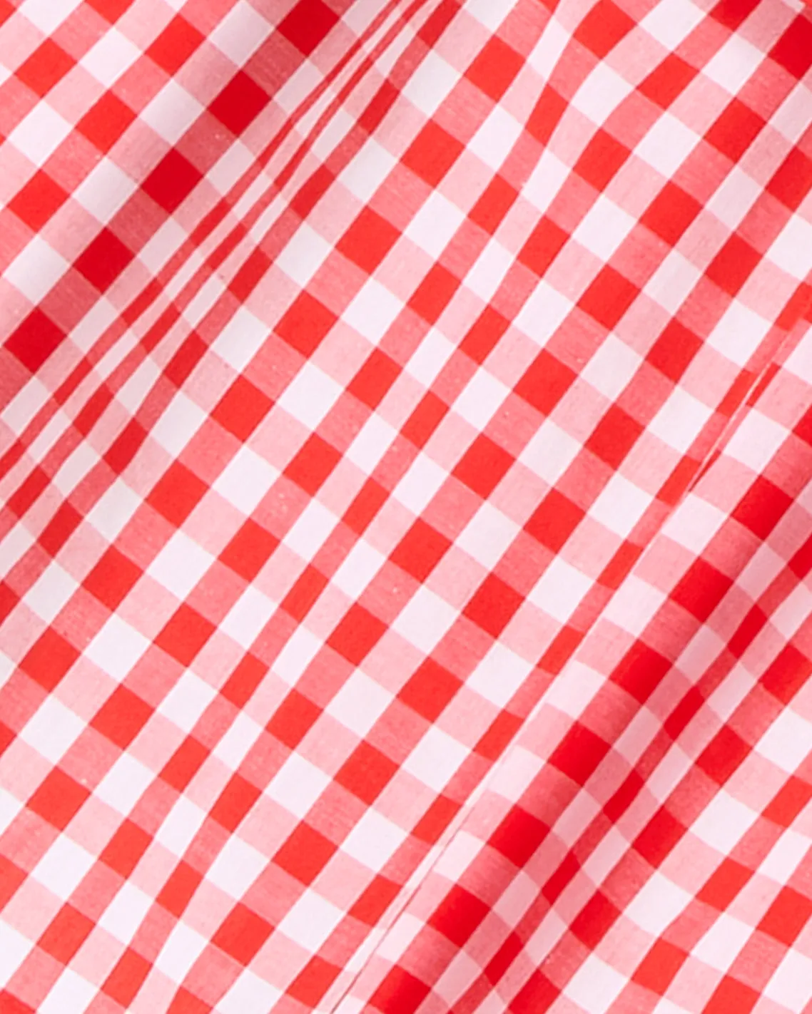 Connie Flutter Sleeve Dress in Poppy Red Gingham sold by Draper James product image thumbnail 5