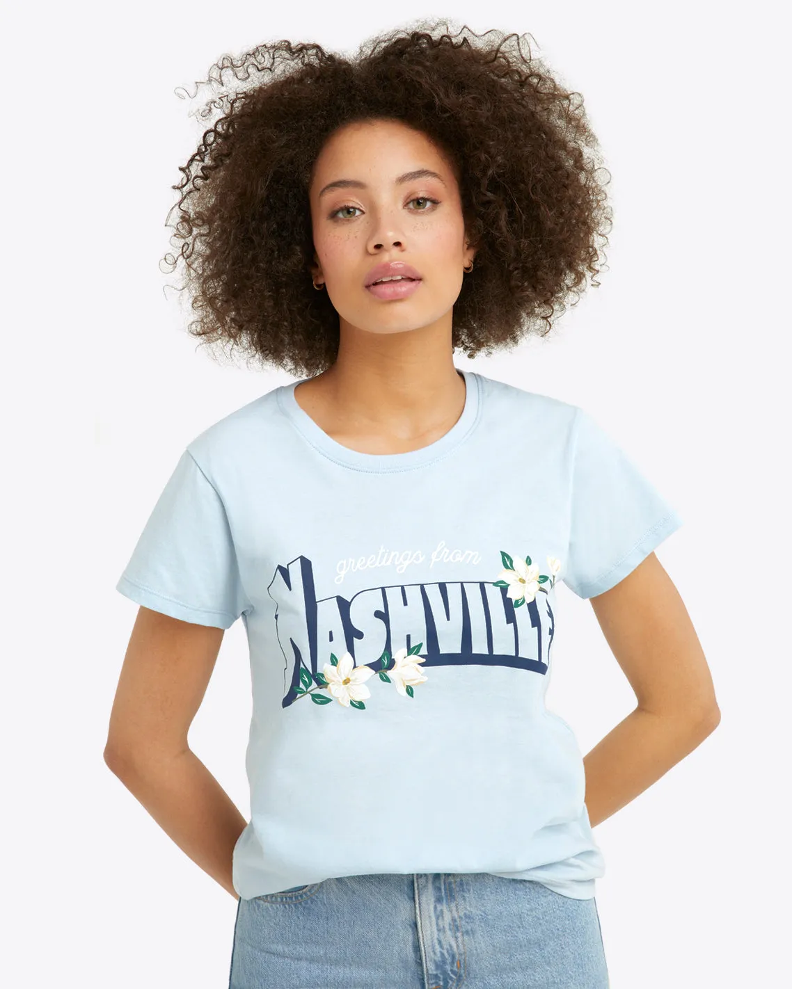 Greetings from Nashville Tee sold by Draper James