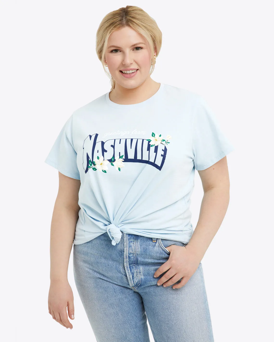 Greetings from Nashville Tee sold by Draper James product image thumbnail 4