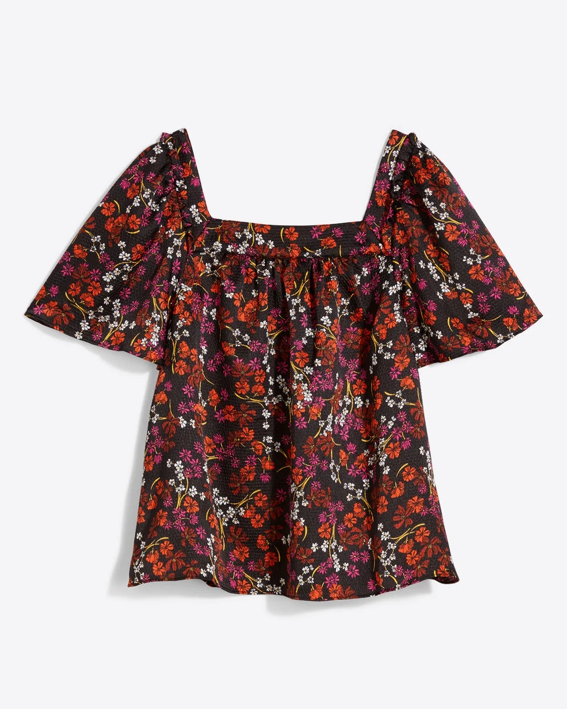 Maren Top in Ribbon Flower sold by Draper James product image thumbnail 4