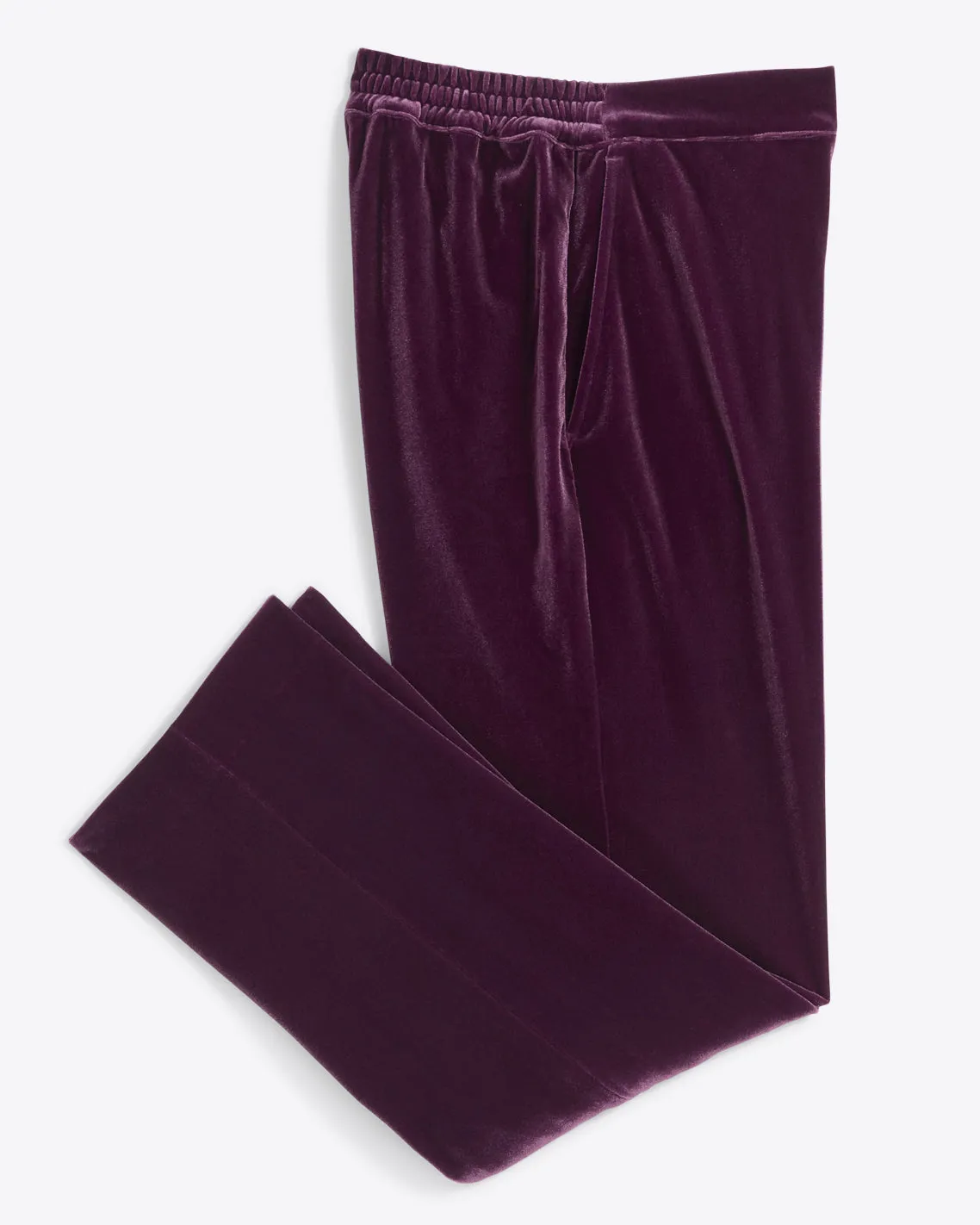 Straight Leg Pants in Plum Velvet sold by Draper James product image thumbnail 2