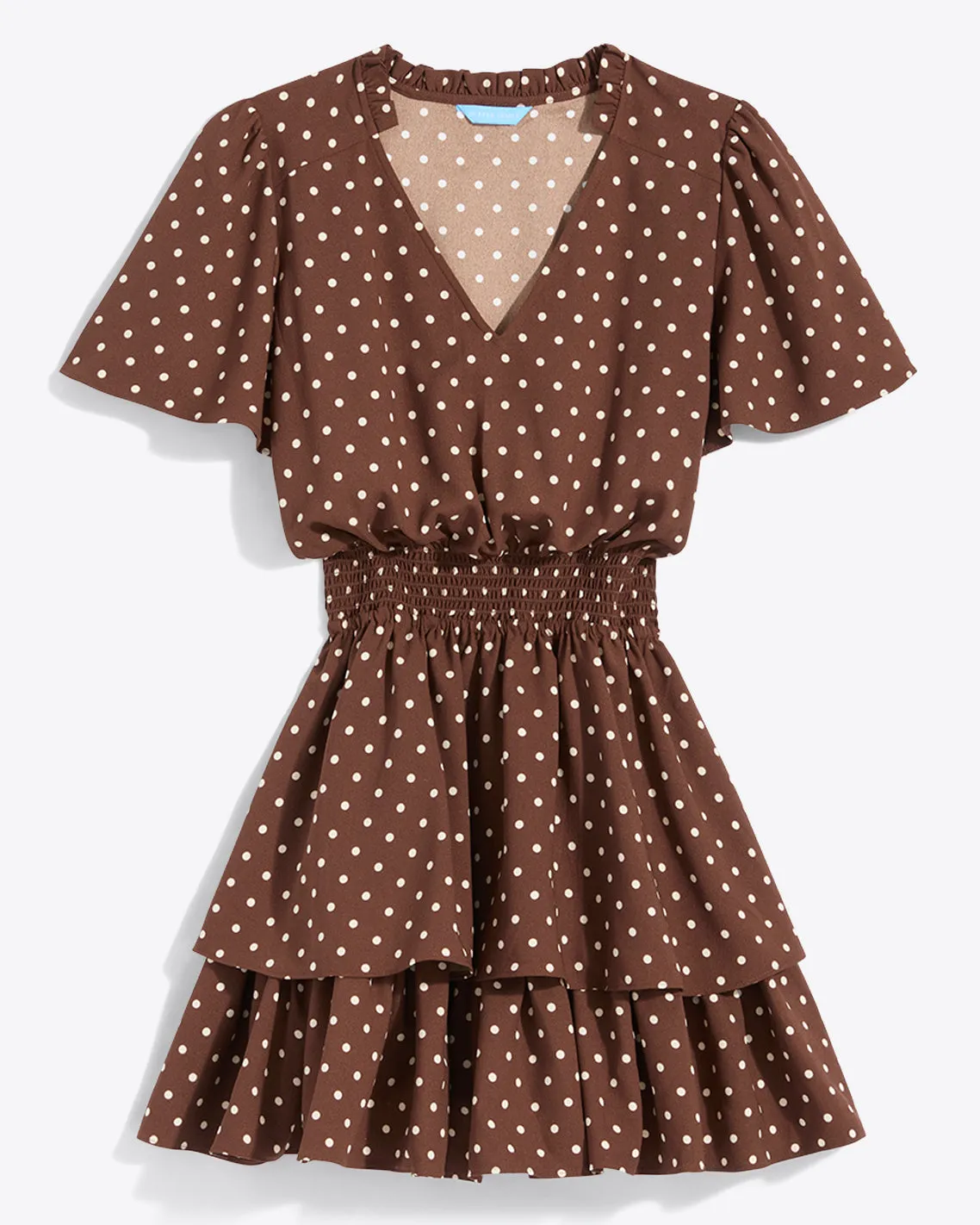 Alana Tiered Dress in Matte Satin sold by Draper James product image thumbnail 3