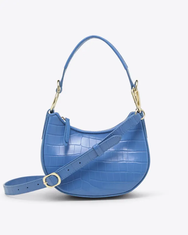 Micro Hobo in Light Blue sold by Draper James