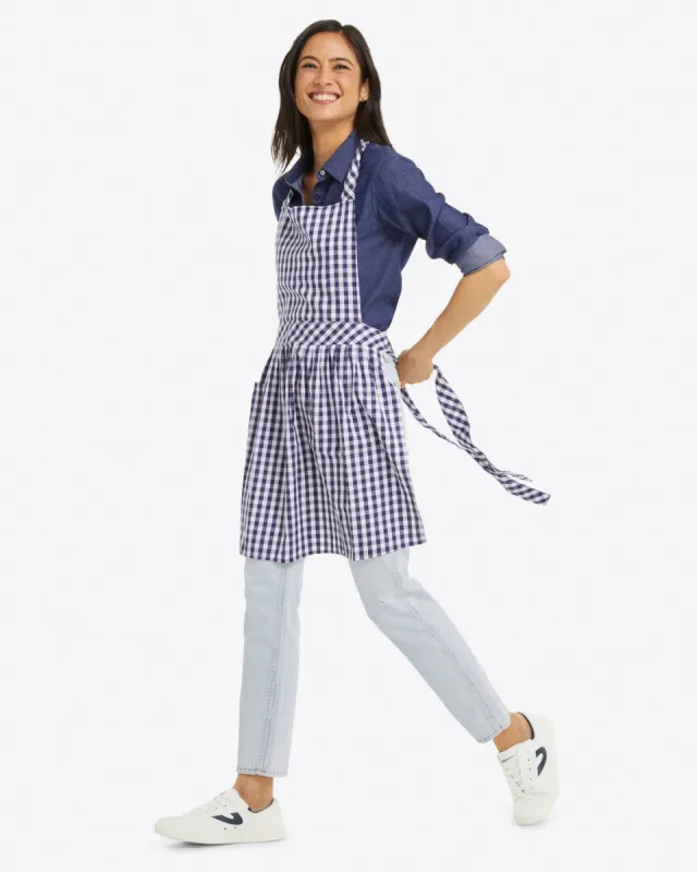 Apron in Gingham sold by Draper James