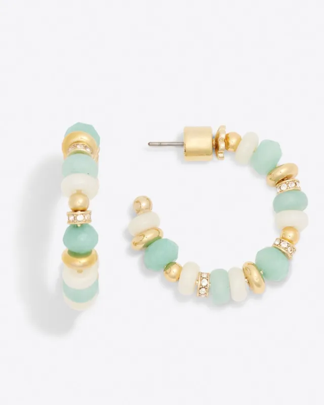 Multi Stone Hoop sold by Draper James