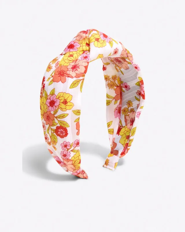 Knot Headband in Field Blossom sold by Draper James