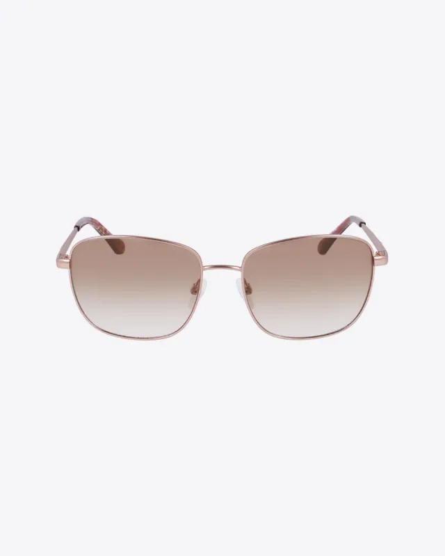 Carter Sunglasses in Rose Gold sold by Draper James