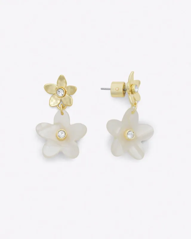 Double Flower Earring sold by Draper James