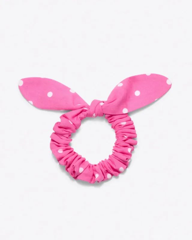 Bow Scrunchie in Polka Dots sold by Draper James