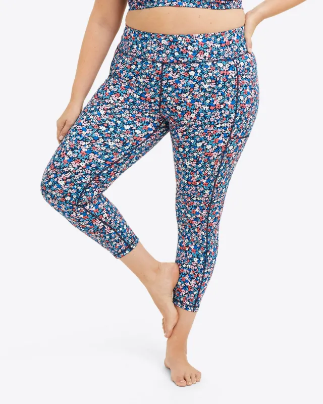 Leggings in Allover Ditsy Floral sold by Draper James