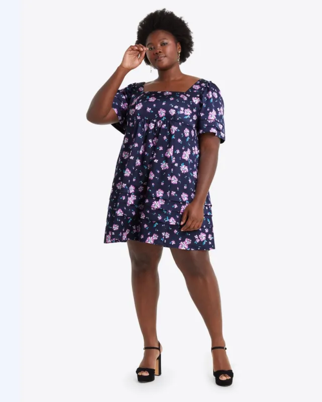 Dottie Babydoll Dress in Zinnia sold by Draper James